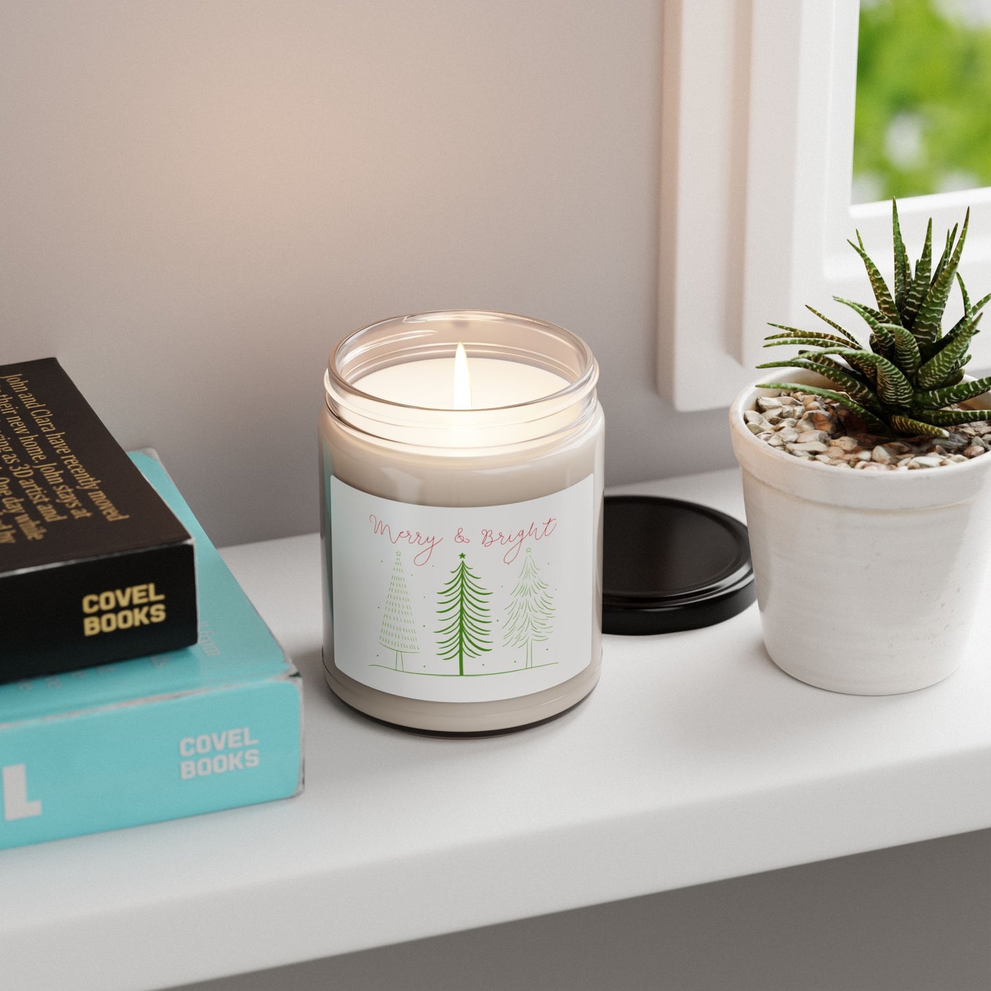 Merry and Bright Trees - Scented Soy Candle, 9oz