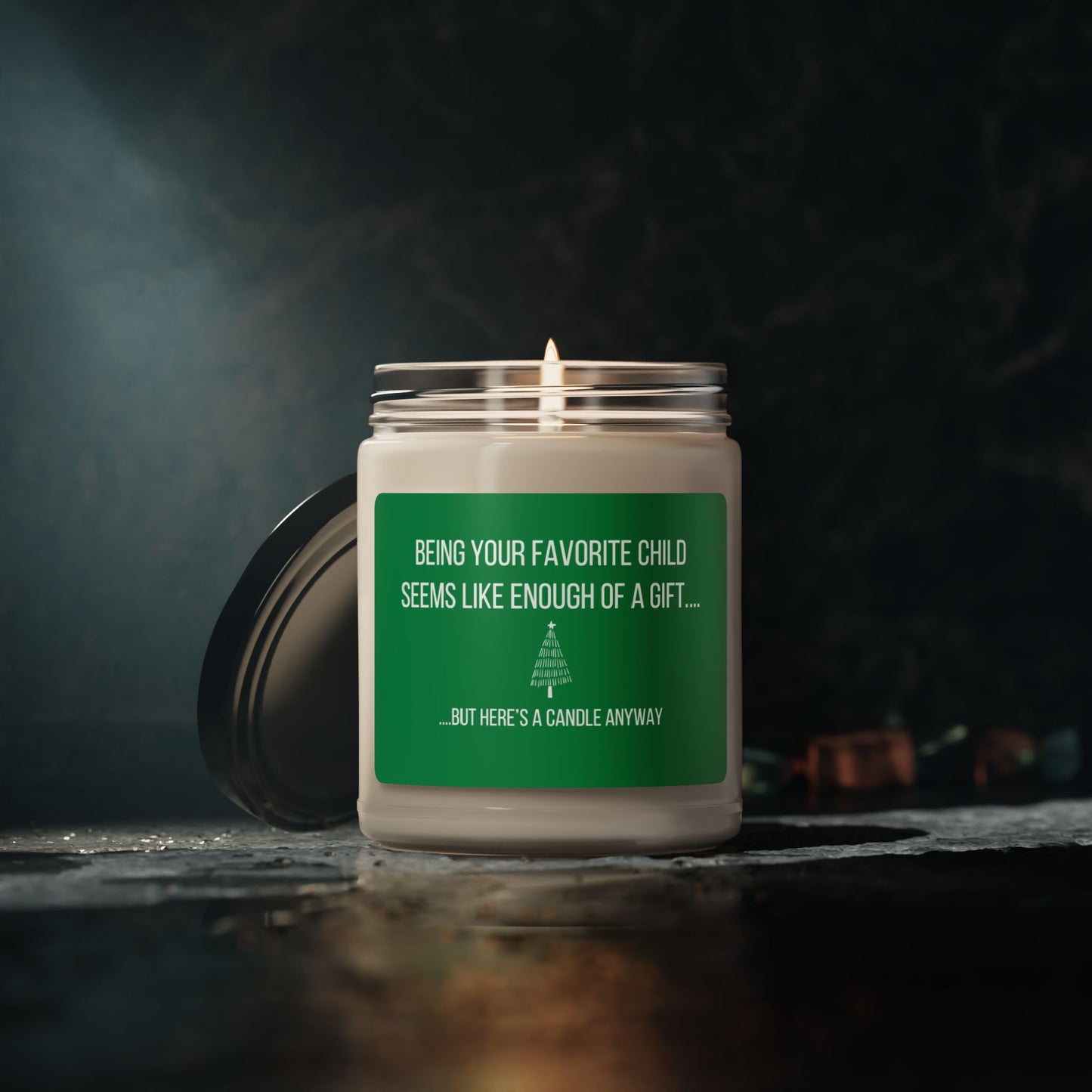 Being your favorite (cmas tree) - Scented Soy Candle, 9oz