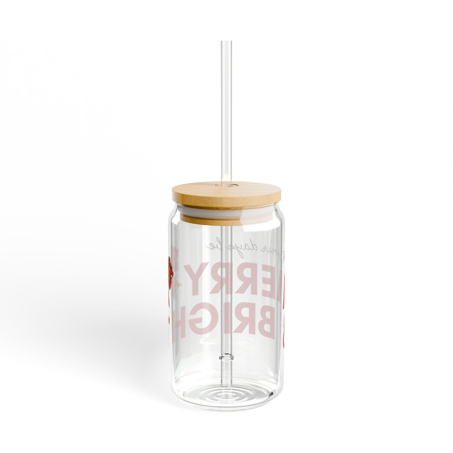 Merry and Bright Sipper Glass, 16oz