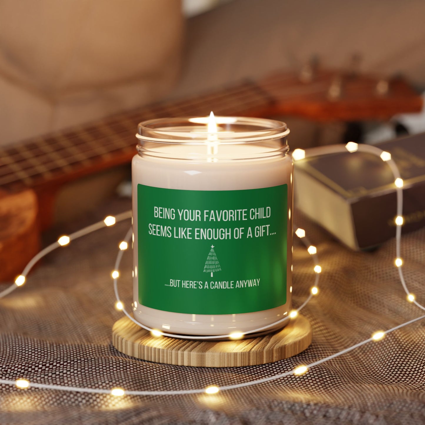 Being your favorite (cmas tree) - Scented Soy Candle, 9oz