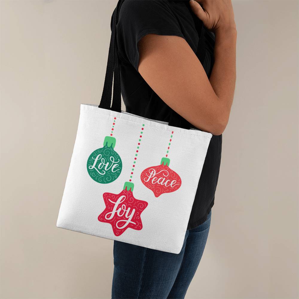 Love Joy Peace Ornament Classic Tote