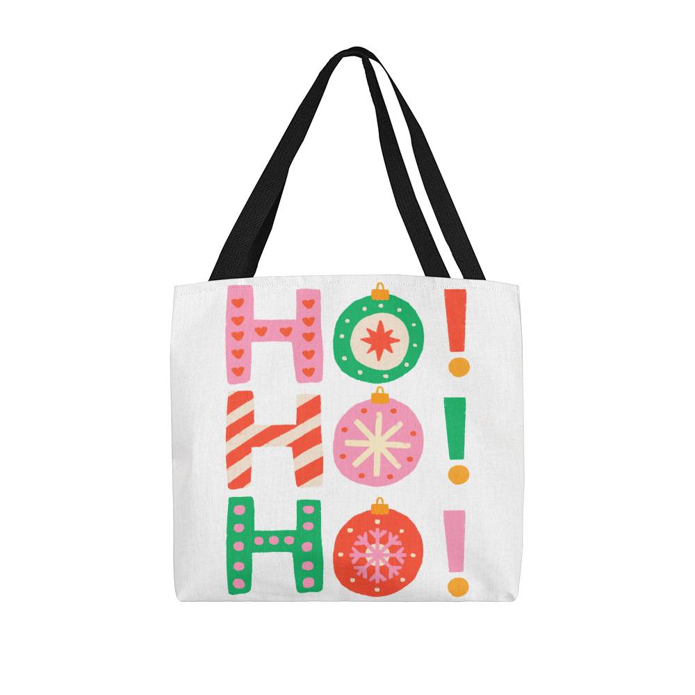 Ho Ho Ho pastel ornament Classic Tote