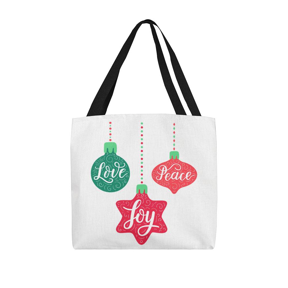 Love Joy Peace Ornament Classic Tote