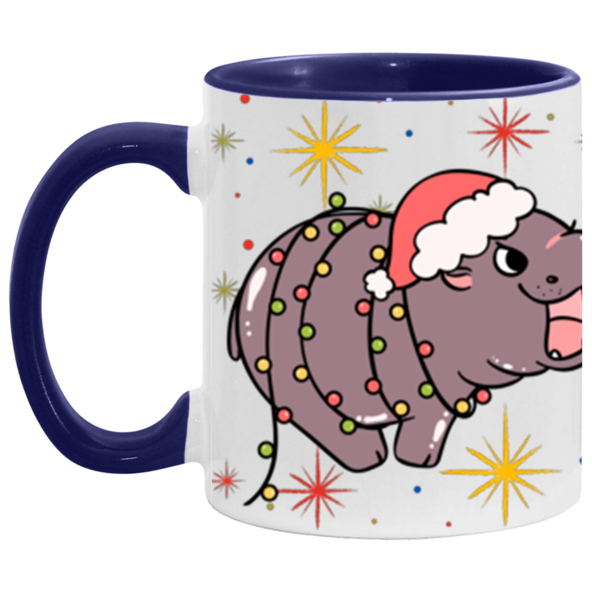 I want a hippopotamus for Christmas mug 1