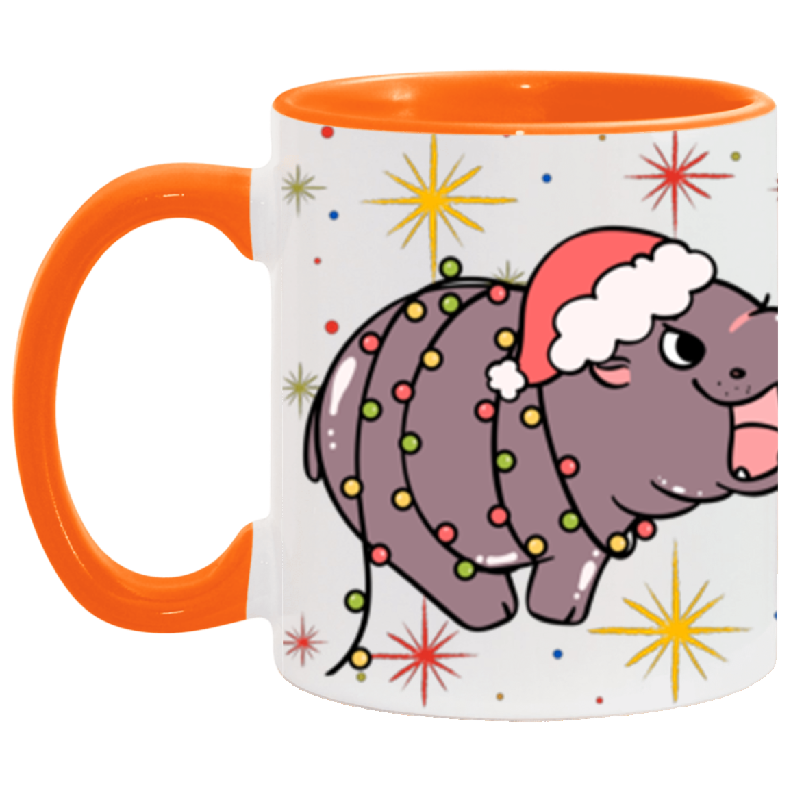 I want a hippopotamus for Christmas mug 1