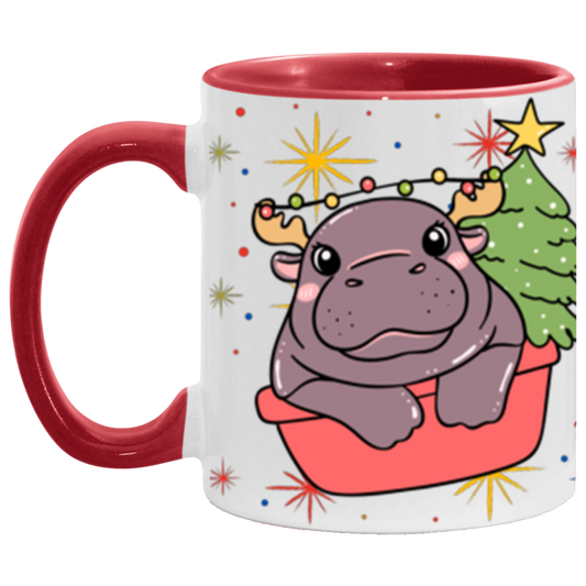 I want a hippopotamus for Christmas mug 2