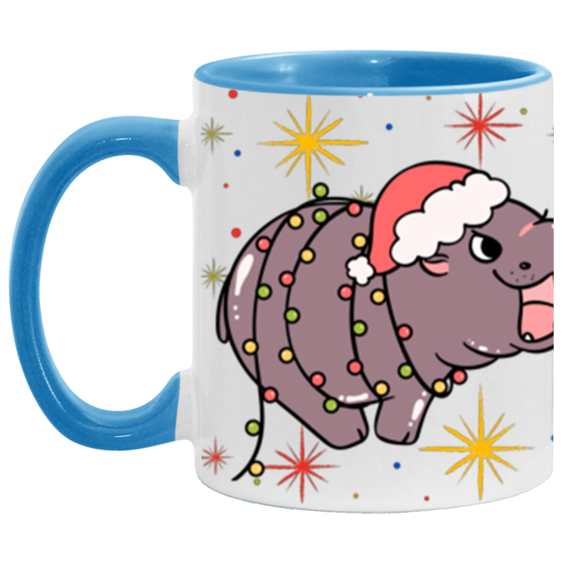 I want a hippopotamus for Christmas mug 1