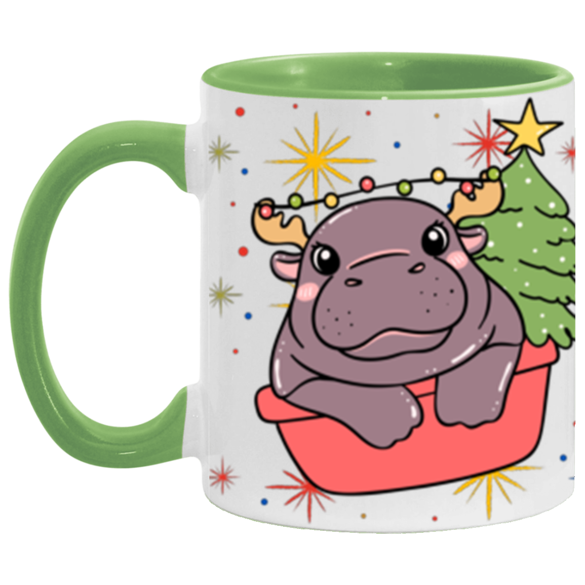 I want a hippopotamus for Christmas mug 2