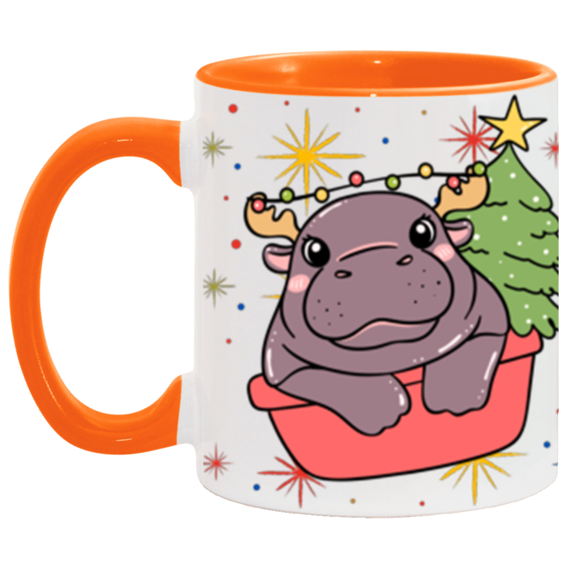 I want a hippopotamus for Christmas mug 2