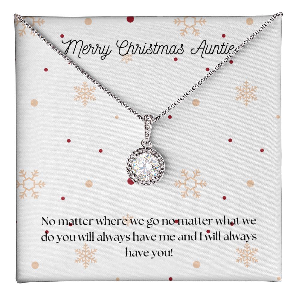 Merry Christmas Auntie - Eternal Hope Necklace