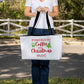 Powered by Coffee and Christmas Music Weekender Tote