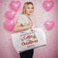 Powered by Coffee and Christmas Music Weekender Tote