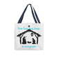 true love was born in a manger Classic Tote